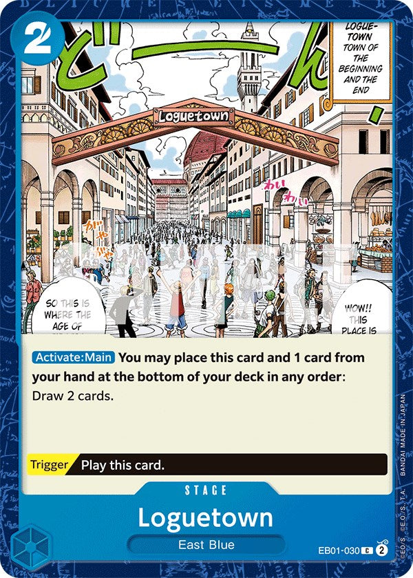 Loguetown [Extra Booster: Memorial Collection] | Card Merchant Takapuna