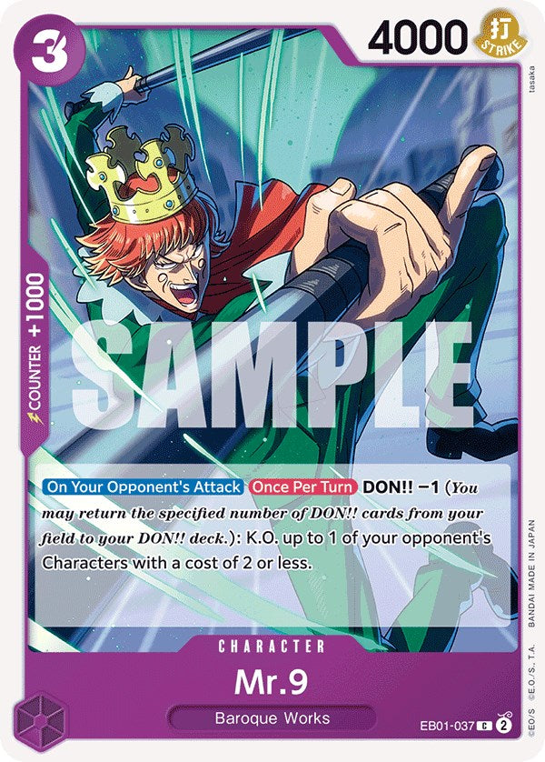 Mr. 9 [Extra Booster: Memorial Collection] | Card Merchant Takapuna