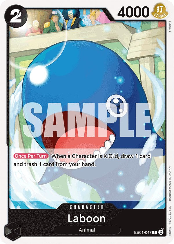 Laboon [Extra Booster: Memorial Collection] | Card Merchant Takapuna