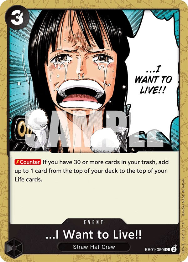 ...I Want to Live!! [Extra Booster: Memorial Collection] | Card Merchant Takapuna