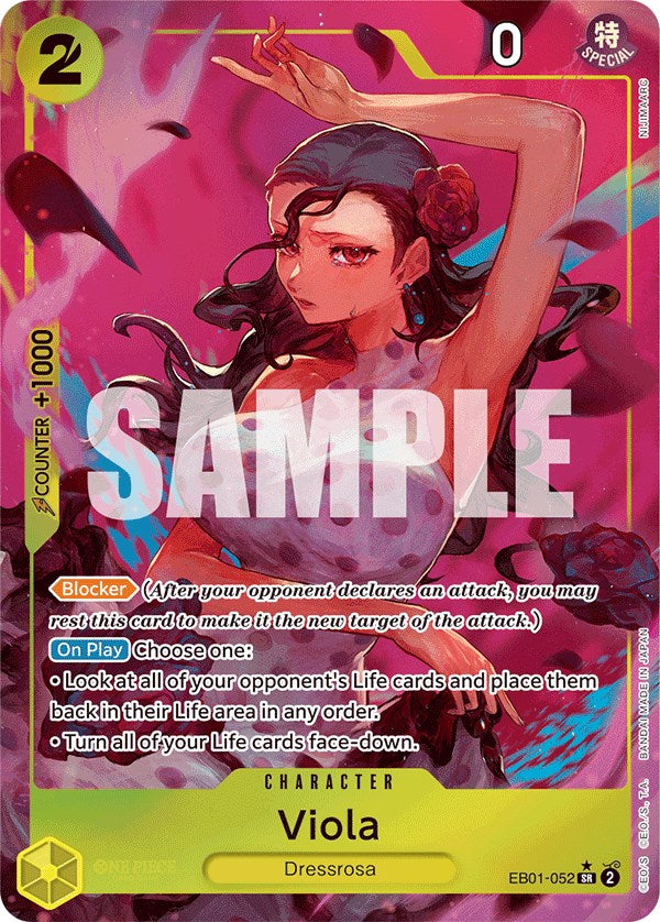 Viola (Alternate Art) [Extra Booster: Memorial Collection] | Card Merchant Takapuna