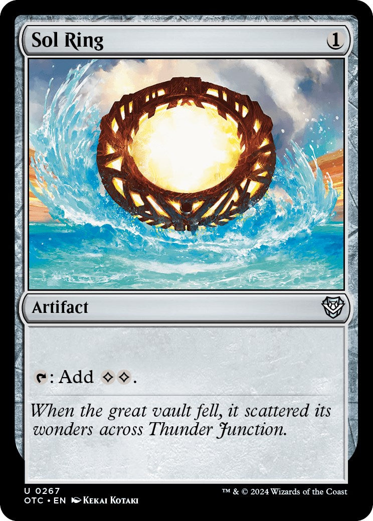 Sol Ring [Outlaws of Thunder Junction Commander] | Card Merchant Takapuna