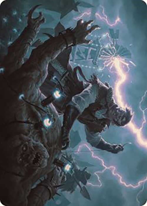 Geralf, the Fleshwright Art Card [Outlaws of Thunder Junction Art Series] | Card Merchant Takapuna