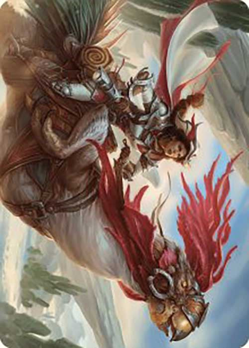 Frontier Seeker Art Card [Outlaws of Thunder Junction Art Series] | Card Merchant Takapuna
