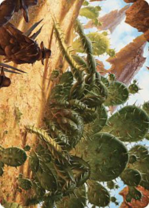 Cactarantula Art Card [Outlaws of Thunder Junction Art Series] | Card Merchant Takapuna