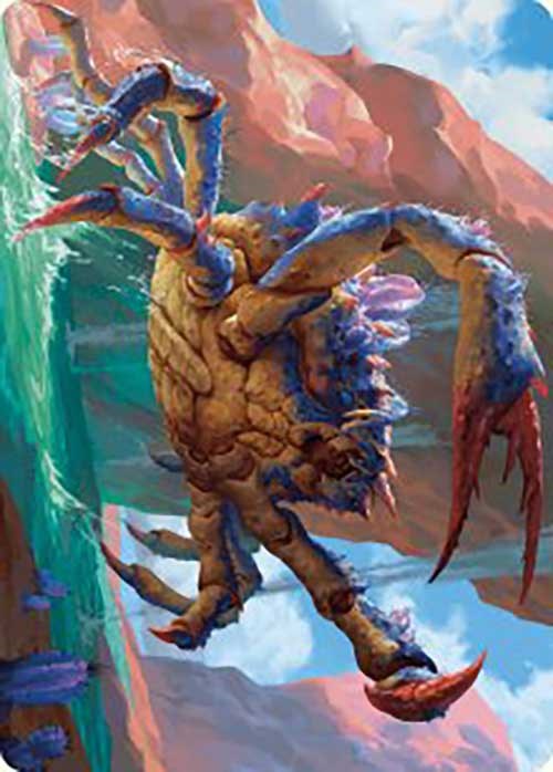 Canyon Crab Art Card [Outlaws of Thunder Junction Art Series] | Card Merchant Takapuna