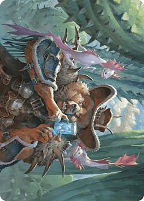 Doc Aurlock, Grizzled Genius Art Card [Outlaws of Thunder Junction Art Series] | Card Merchant Takapuna