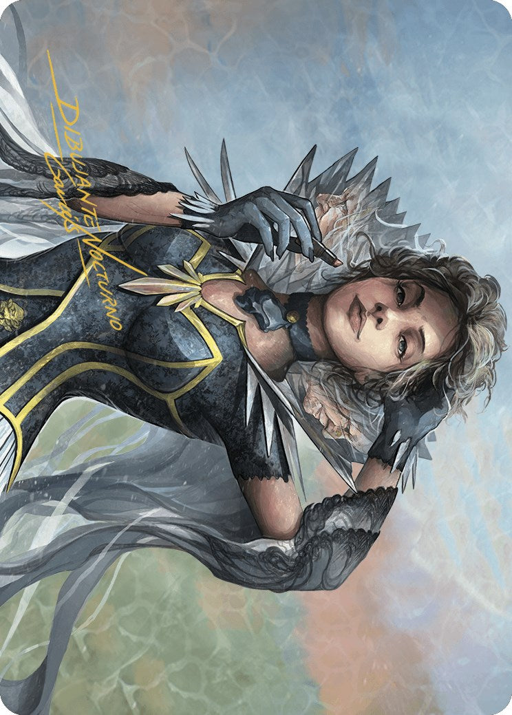 Eriette, the Beguiler Art Card (Gold-Stamped Signature) [Outlaws of Thunder Junction Art Series] | Card Merchant Takapuna