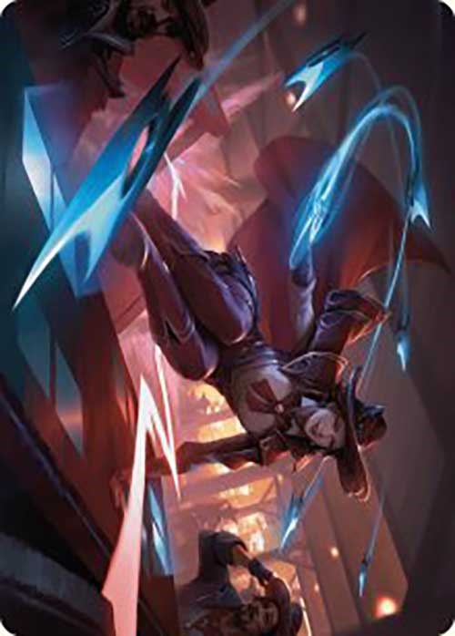 Slick Sequence Art Card [Outlaws of Thunder Junction Art Series] | Card Merchant Takapuna