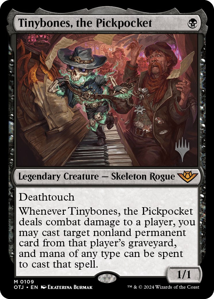 Tinybones, the Pickpocket (Promo Pack) [Outlaws of Thunder Junction Promos] | Card Merchant Takapuna