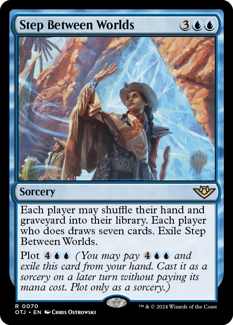 Step Between Worlds (Promo Pack) [Outlaws of Thunder Junction Promos] | Card Merchant Takapuna