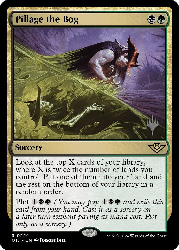 Pillage the Bog (Promo Pack) [Outlaws of Thunder Junction Promos] | Card Merchant Takapuna