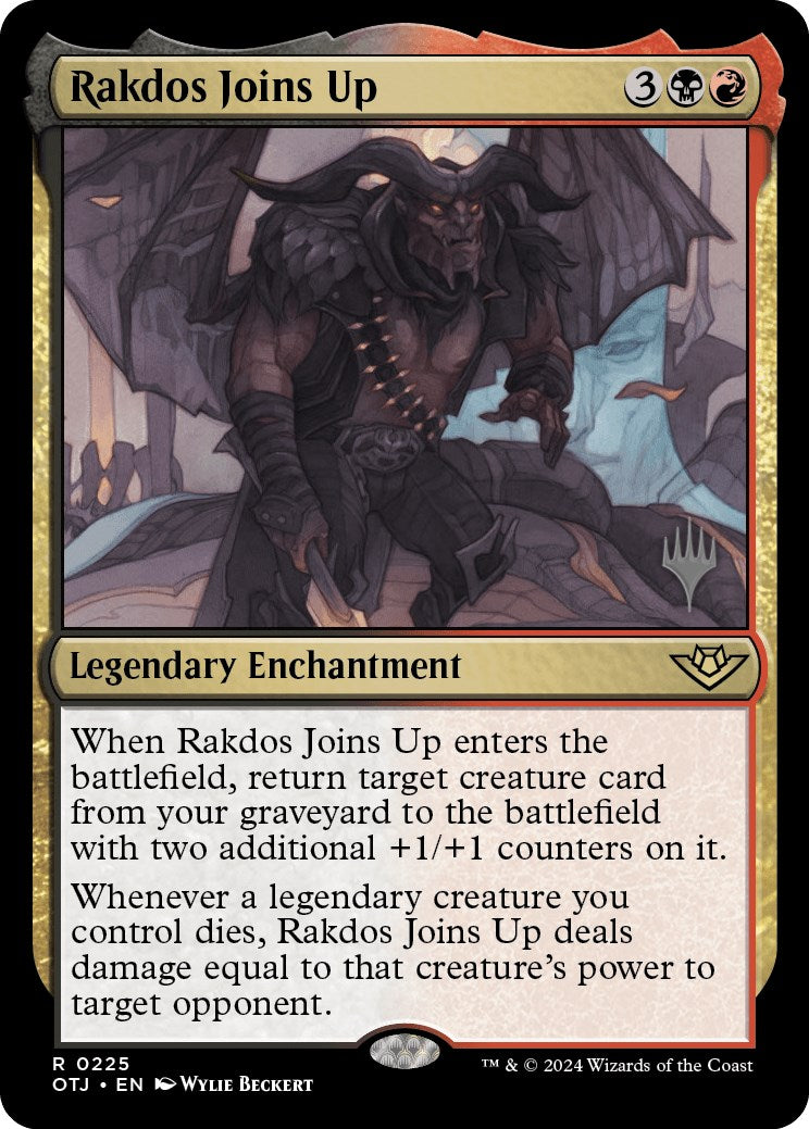 Rakdos Joins Up (Promo Pack) [Outlaws of Thunder Junction Promos] | Card Merchant Takapuna