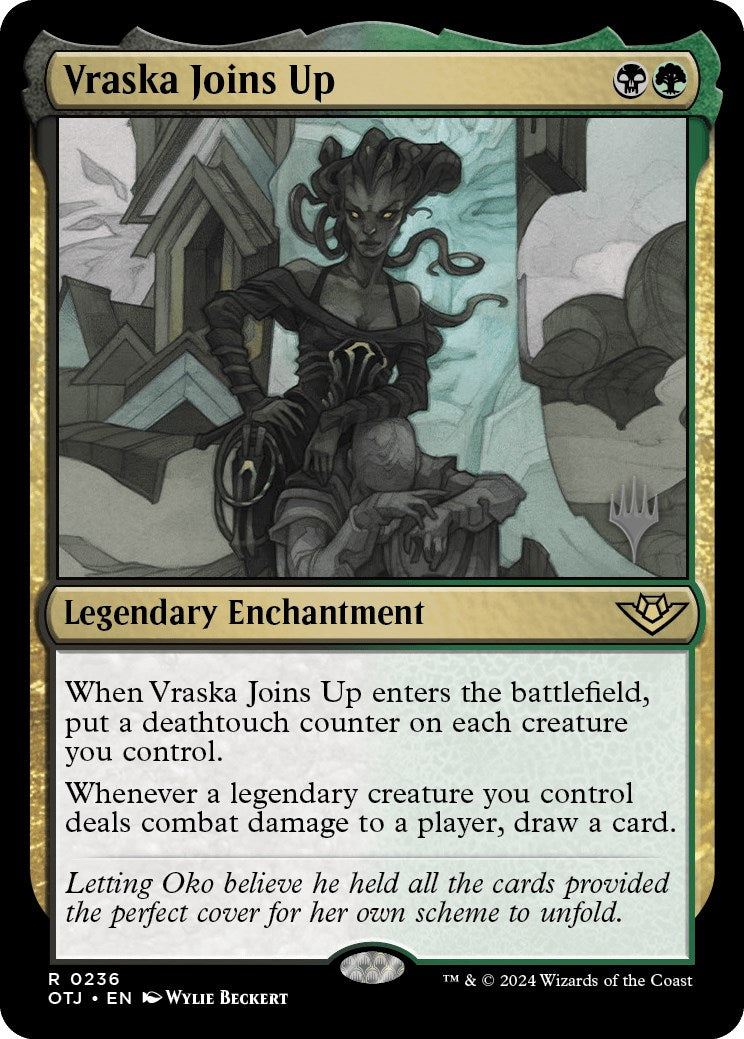 Vraska Joins Up (Promo Pack) [Outlaws of Thunder Junction Promos] | Card Merchant Takapuna