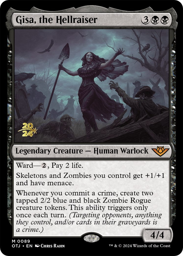 Gisa, the Hellraiser [Outlaws of Thunder Junction Prerelease Promos] | Card Merchant Takapuna