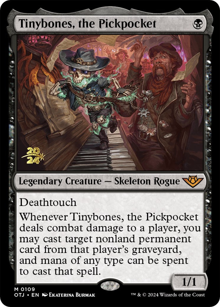 Tinybones, the Pickpocket [Outlaws of Thunder Junction Prerelease Promos] | Card Merchant Takapuna