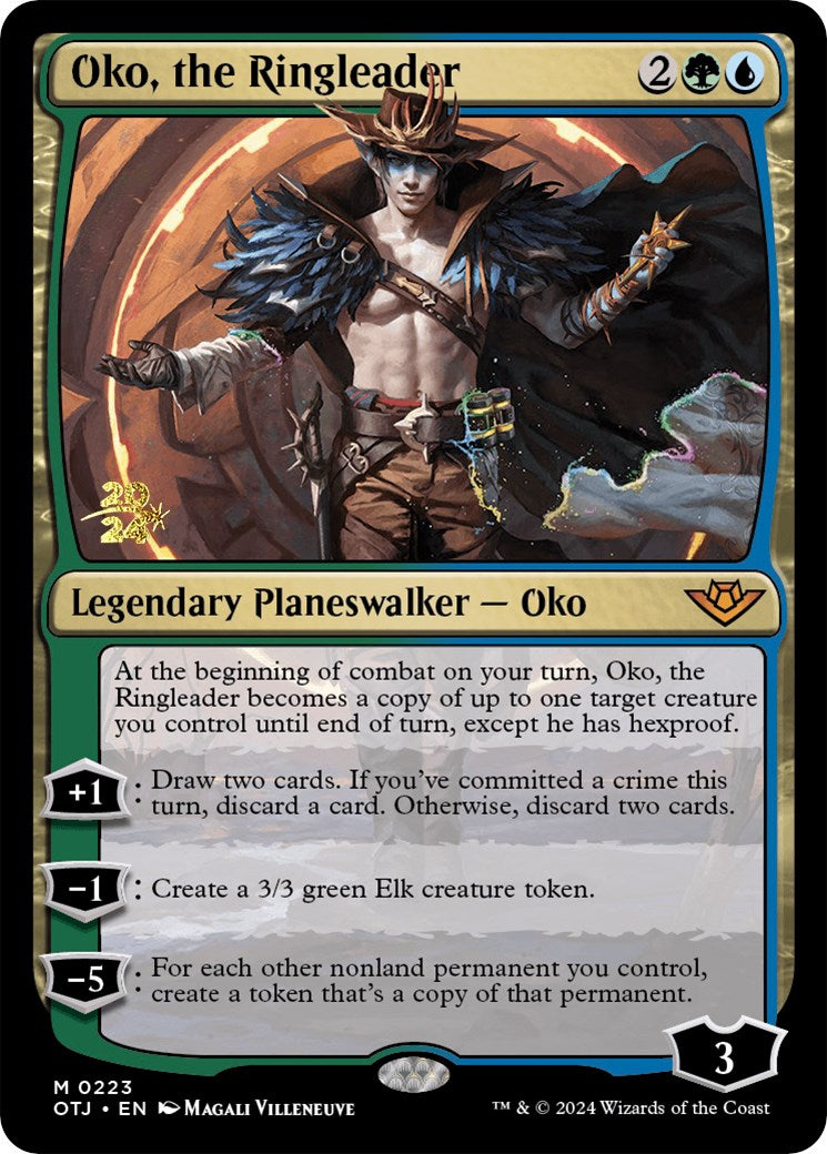 Oko, the Ringleader [Outlaws of Thunder Junction Prerelease Promos] | Card Merchant Takapuna