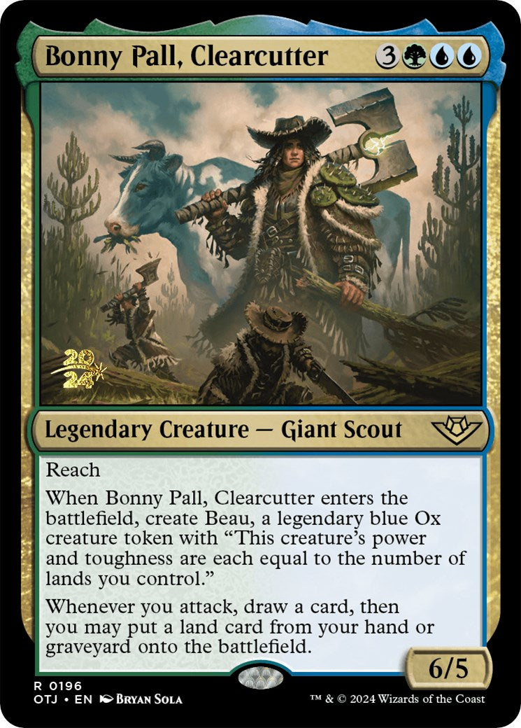Bonny Pall, Clearcutter [Outlaws of Thunder Junction Prerelease Promos] | Card Merchant Takapuna