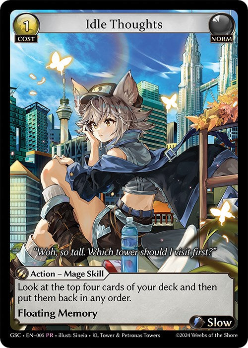 Idle Thoughts (005) [Promotional Cards] | Card Merchant Takapuna