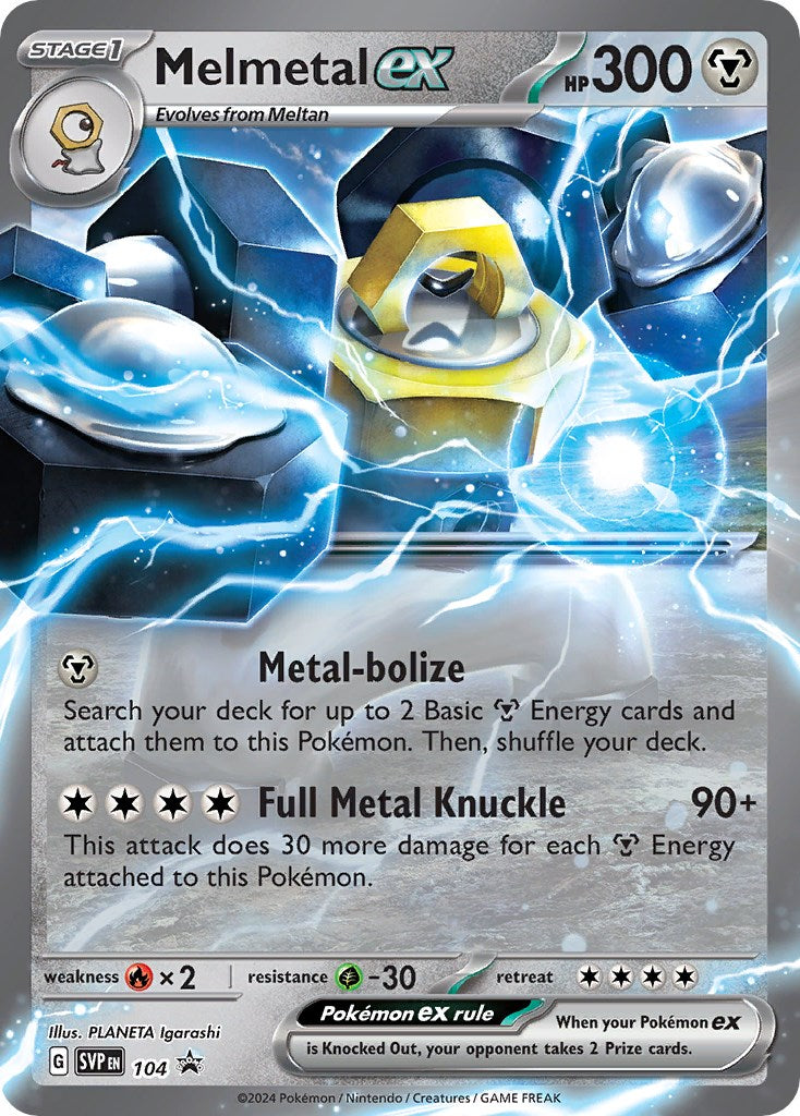 Melmetal ex (104) [Scarlet & Violet: Black Star Promos] | Card Merchant Takapuna