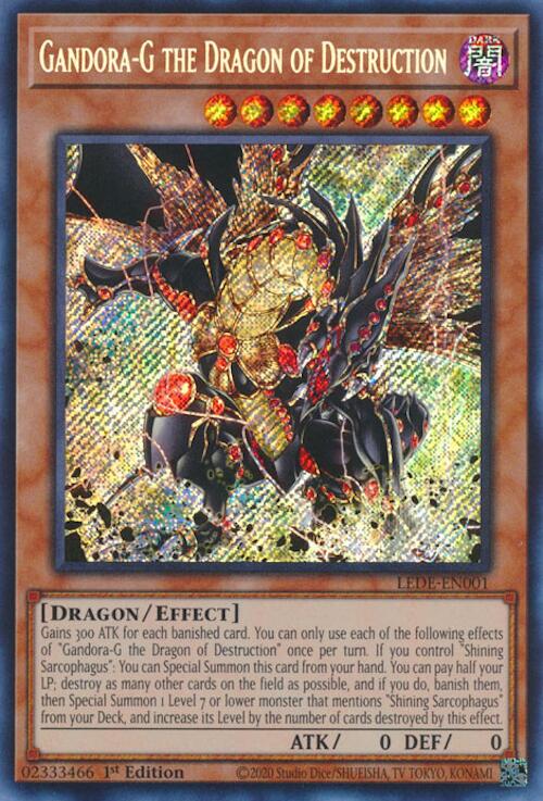 Gandora-G the Dragon of Destruction [LEDE-EN001] Secret Rare | Card Merchant Takapuna
