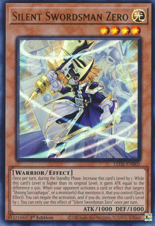 Silent Swordsman Zero [LEDE-EN002] Ultra Rare | Card Merchant Takapuna