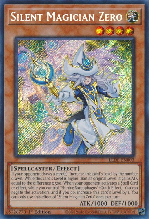 Silent Magician Zero [LEDE-EN003] Secret Rare | Card Merchant Takapuna