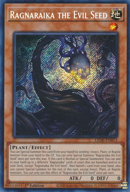 Ragnaraika the Evil Seed [LEDE-EN013] Secret Rare | Card Merchant Takapuna
