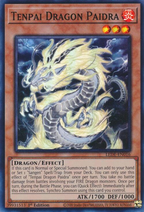 Tenpai Dragon Paidra [LEDE-EN016] Super Rare | Card Merchant Takapuna