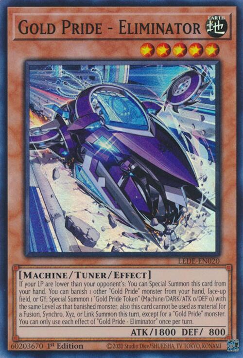 Gold Pride - Eliminator [LEDE-EN020] Super Rare | Card Merchant Takapuna