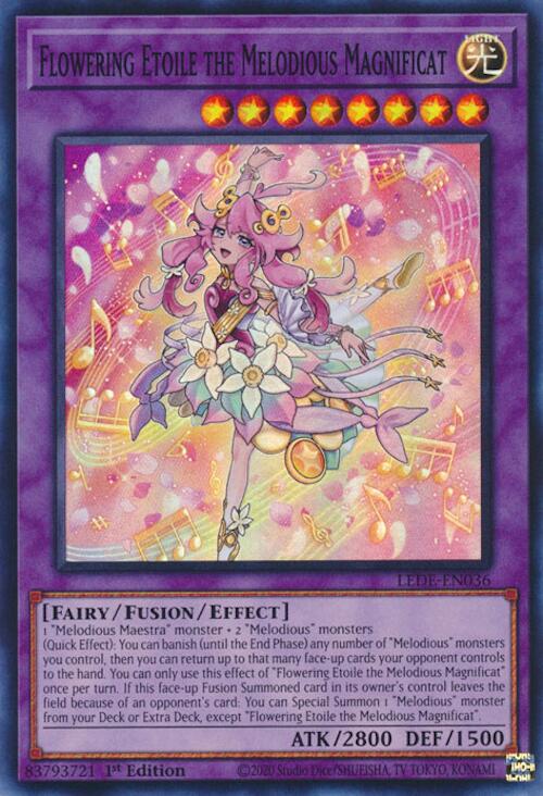 Flowering Etoile the Melodious Magnificat [LEDE-EN036] Super Rare | Card Merchant Takapuna