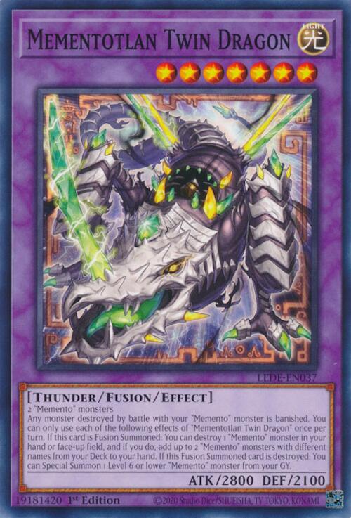 Mementotlan Twin Dragon [LEDE-EN037] Common | Card Merchant Takapuna