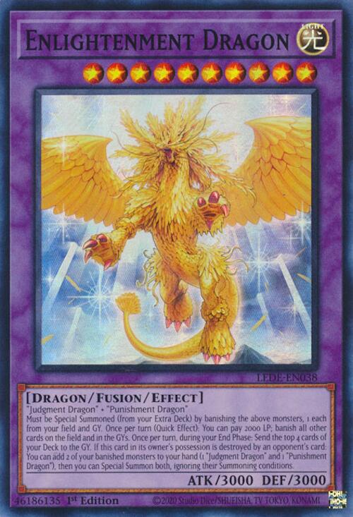 Enlightenment Dragon [LEDE-EN038] Super Rare | Card Merchant Takapuna