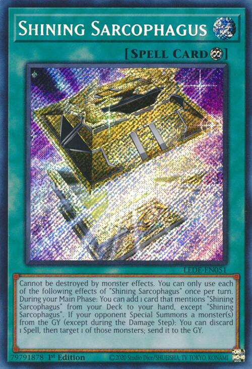 Shining Sarcophagus [LEDE-EN051] Secret Rare | Card Merchant Takapuna