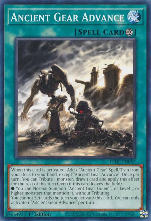 Ancient Gear Advance [LEDE-EN055] Common | Card Merchant Takapuna