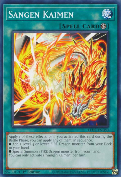 Sangen Kaimen [LEDE-EN060] Common | Card Merchant Takapuna