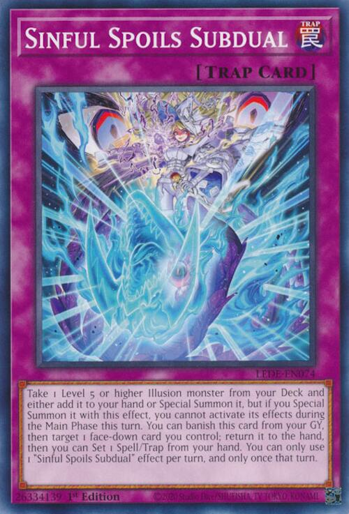 Sinful Spoils Subdual [LEDE-EN074] Common | Card Merchant Takapuna