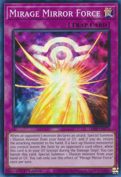 Mirage Mirror Force [LEDE-EN078] Super Rare | Card Merchant Takapuna