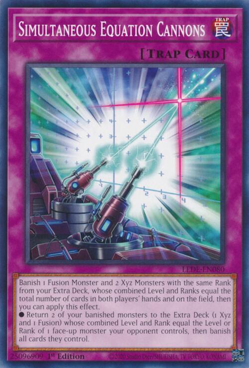 Simultaneous Equation Cannons [LEDE-EN080] Common | Card Merchant Takapuna