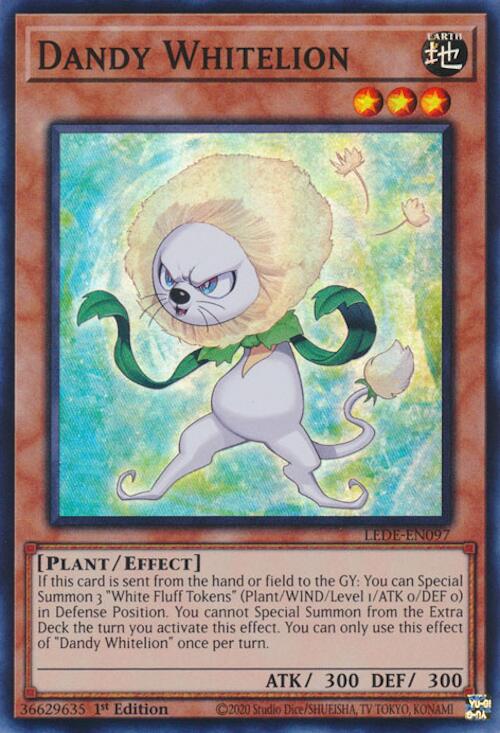 Dandy Whitelion [LEDE-EN097] Super Rare | Card Merchant Takapuna