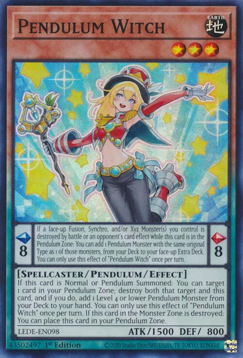 Pendulum Witch [LEDE-EN098] Super Rare | Card Merchant Takapuna
