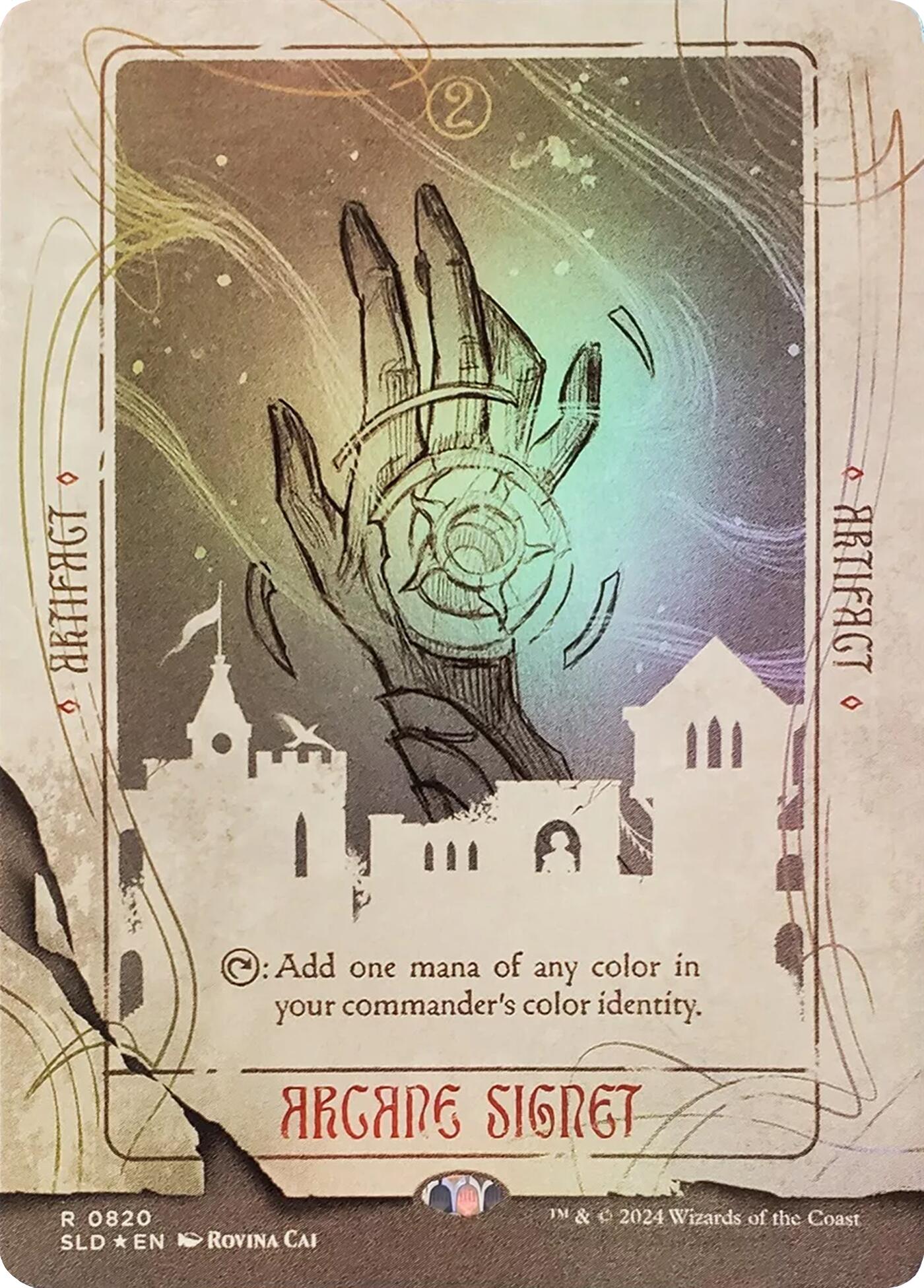 Arcane Signet (0820) (Rainbow Foil) [Secret Lair Drop Series] | Card Merchant Takapuna