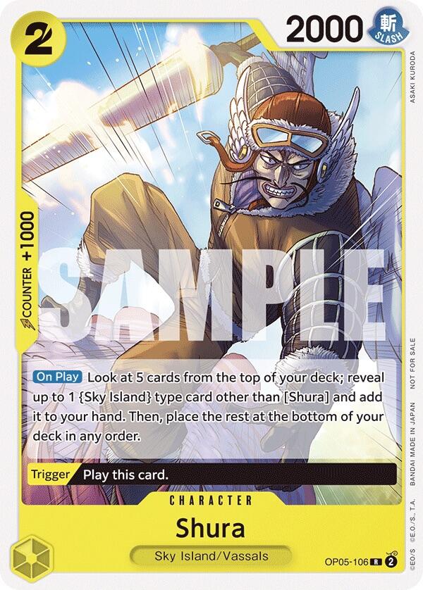 Shura (Tournament Pack Vol. 7) [One Piece Promotion Cards] | Card Merchant Takapuna