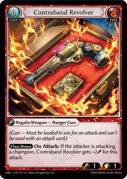 Contraband Revolver (017) [Mercurial Heart] | Card Merchant Takapuna