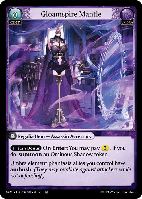 Gloamspire Mantle (032) [Mercurial Heart] | Card Merchant Takapuna