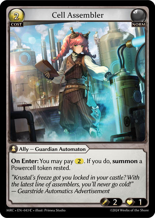 Cell Assembler (043) [Mercurial Heart] | Card Merchant Takapuna