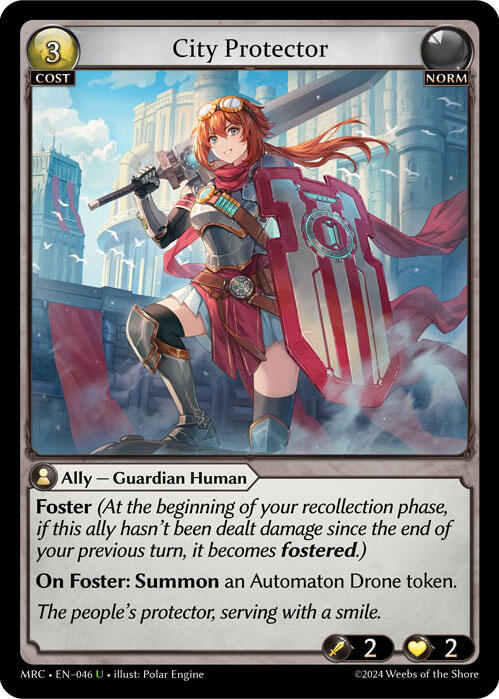 City Protector (046) [Mercurial Heart] | Card Merchant Takapuna