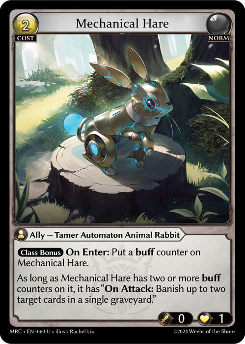 Mechanical Hare (060) [Mercurial Heart] | Card Merchant Takapuna