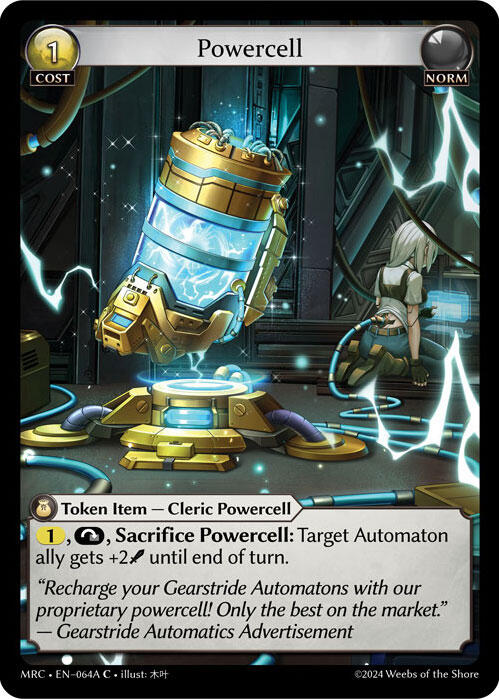 Powercell (64A) [Mercurial Heart] | Card Merchant Takapuna