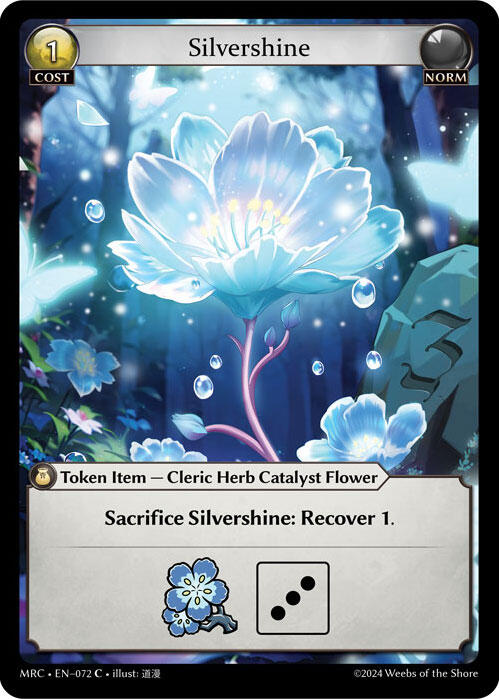 Silvershine (072) [Mercurial Heart] | Card Merchant Takapuna
